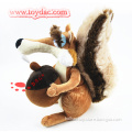 plush cartoon toy   squirre